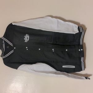 Five finger death punch print button down sweatshirt size 3XL